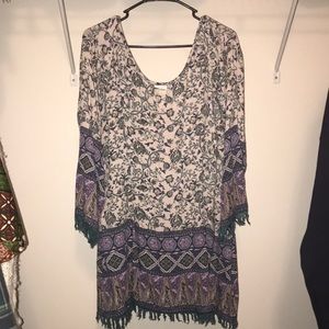 Light weight, fringe dress